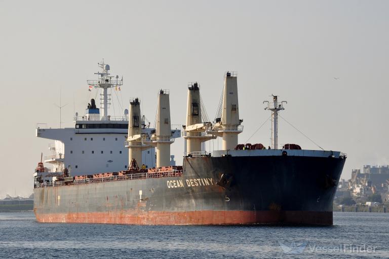 ocean destiny (Bulk Carrier) - IMO 9485045, MMSI 636017981, Call Sign D5NQ6 under the flag of Liberia