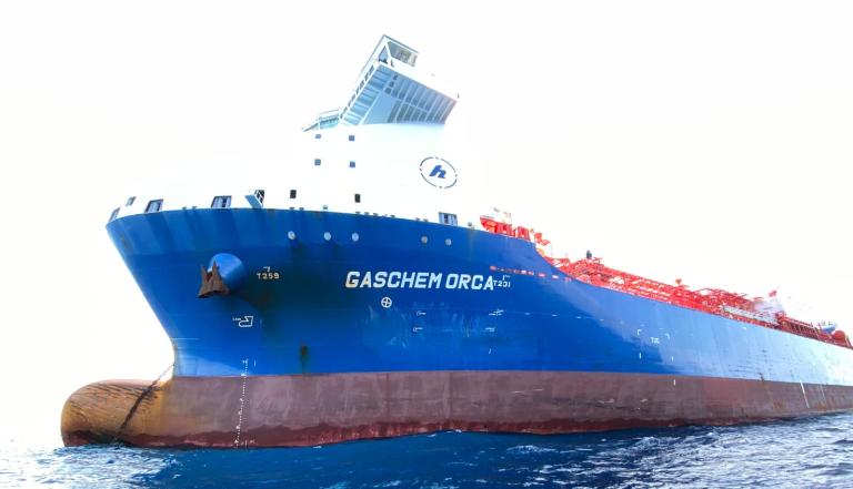 gaschem orca (LPG Tanker) - IMO 9743916, MMSI 636018002, Call Sign D5NS8 under the flag of Liberia