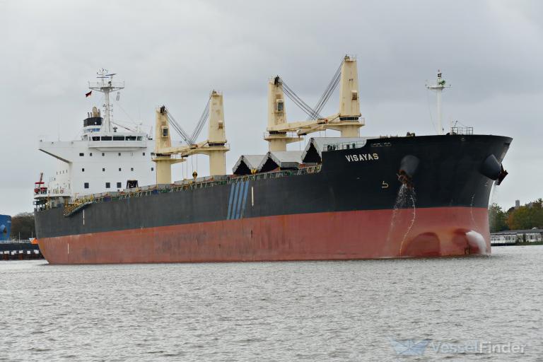 m.v. visayas (Bulk Carrier) - IMO 9546992, MMSI 636018251, Call Sign D5OV7 under the flag of Liberia