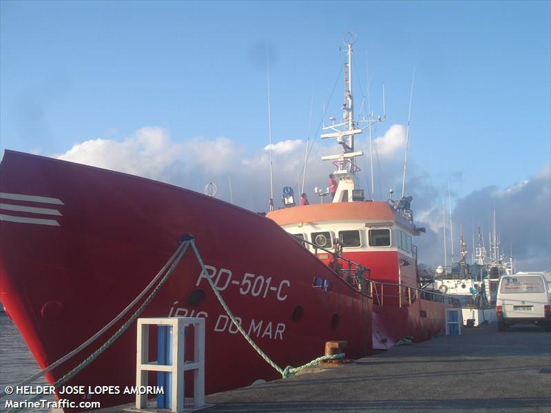 iris do mar (Fishing vessel) - IMO , MMSI 204814000, Call Sign CUXU under the flag of Azores