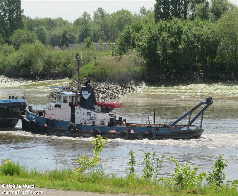 thetis (Other type) - IMO , MMSI 205485590, Call Sign OT4855 under the flag of Belgium