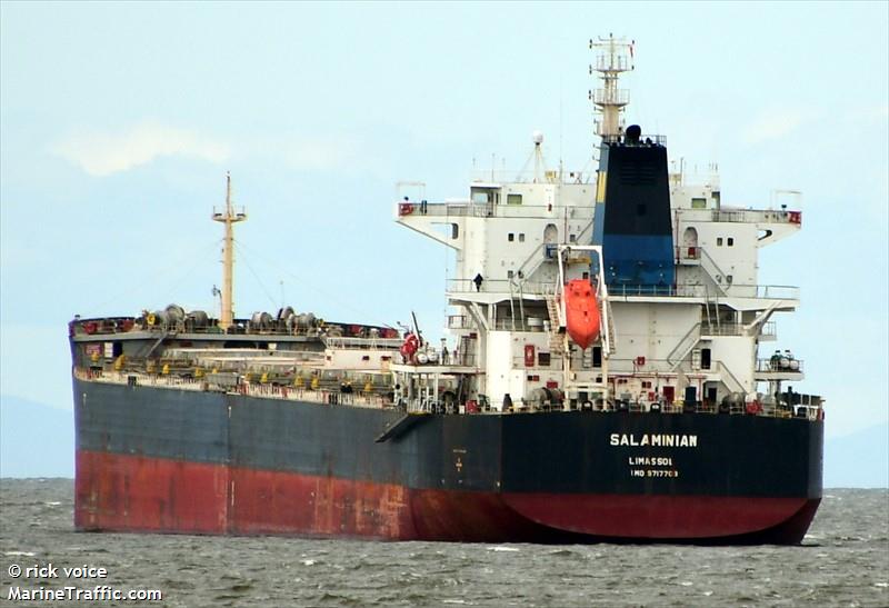 salaminian (Bulk Carrier) - IMO 9717709, MMSI 209388000, Call Sign 5BBT5 under the flag of Cyprus