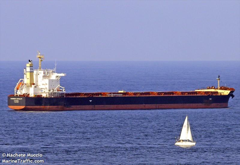 kypros loyalty (Bulk Carrier) - IMO 9717424, MMSI 212510000, Call Sign 5BHB4 under the flag of Cyprus