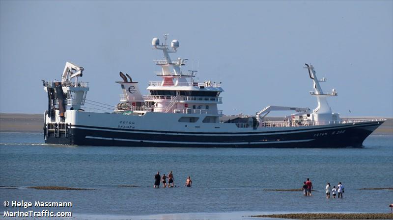 ceton (Fishing Vessel) - IMO 9806847, MMSI 220141000, Call Sign OUHA under the flag of Denmark