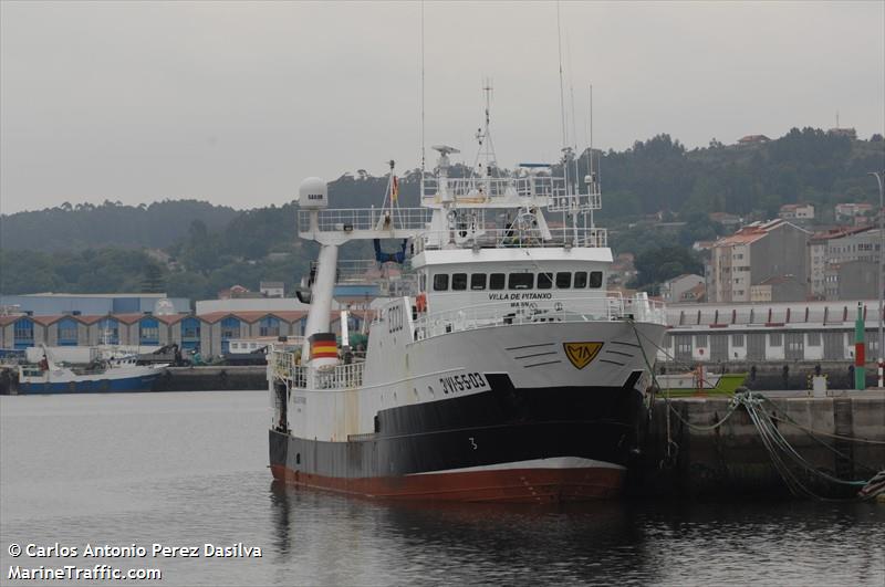 villa de pitanxo (Fishing Vessel) - IMO 9098244, MMSI 224819000, Call Sign ECCU under the flag of Spain