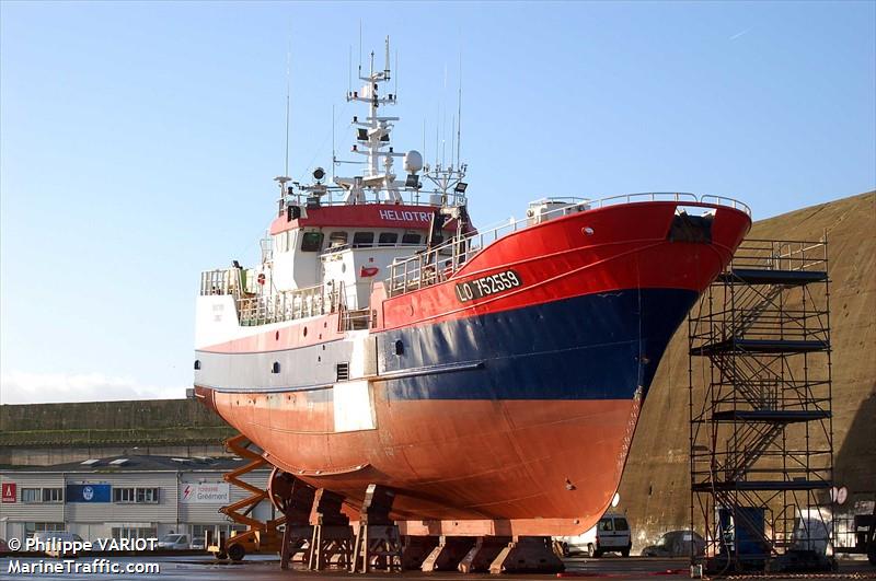 fv heliotrope (Fishing Vessel) - IMO 9016959, MMSI 228130000, Call Sign FGPH under the flag of France