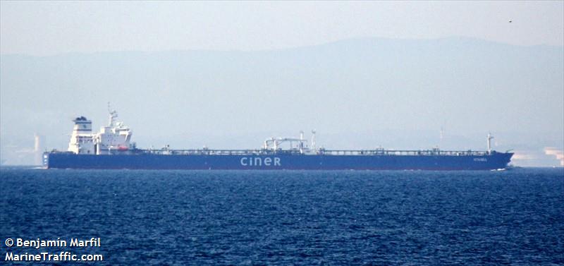 istanbul (Crude Oil Tanker) - IMO 9593012, MMSI 229854000, Call Sign 9HA3665 under the flag of Malta
