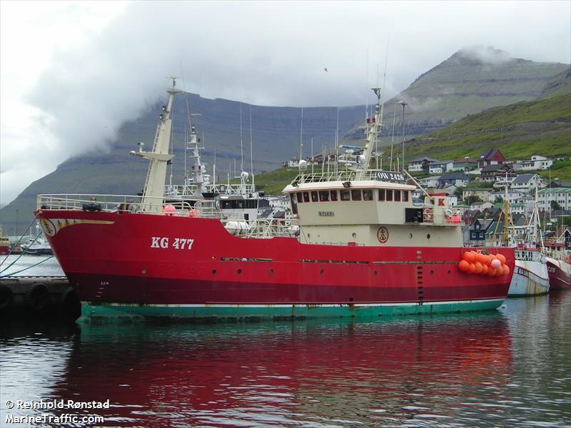 ms kvikk (Fishing Vessel) - IMO 8802416, MMSI 231150000, Call Sign OW 2426 under the flag of Faeroe Islands