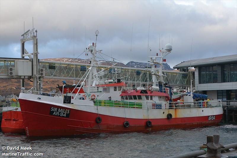 sir miles (Fishing Vessel) - IMO 5242964, MMSI 232007140, Call Sign MEIZ under the flag of United Kingdom (UK)