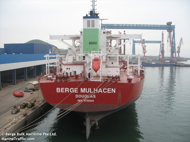 berge mulhacen (Bulk Carrier) - IMO 9750945, MMSI 232007361, Call Sign MAVU2 under the flag of United Kingdom (UK)