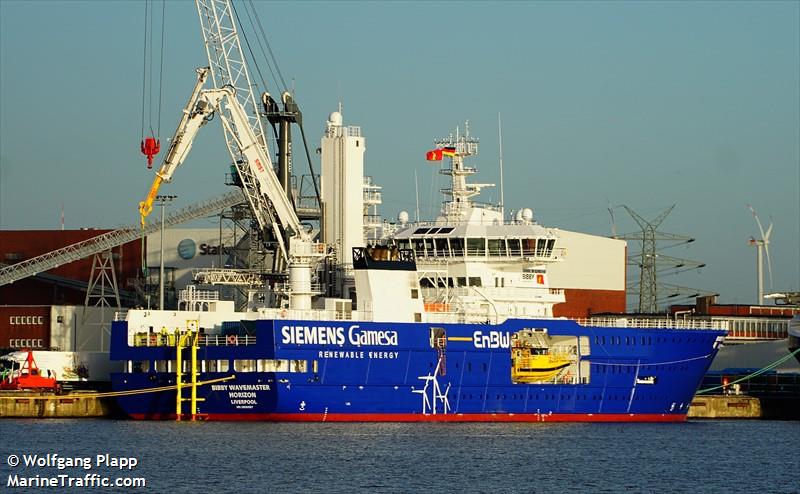 bibby wm. horizon (Work/Repair Vessel) - IMO 9856957, MMSI 232018395, Call Sign MDZH2 under the flag of United Kingdom (UK)