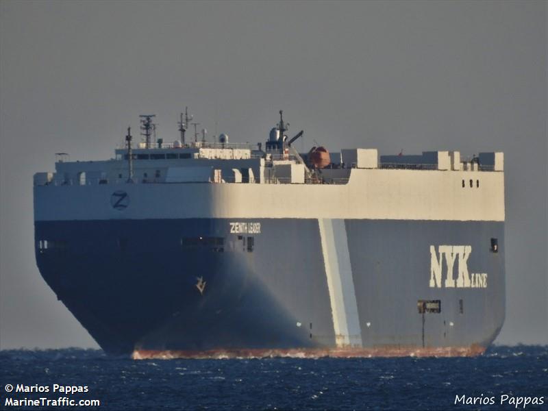 zenith leader (Vehicles Carrier) - IMO 9384942, MMSI 235058697, Call Sign 2ACU6 under the flag of United Kingdom (UK)