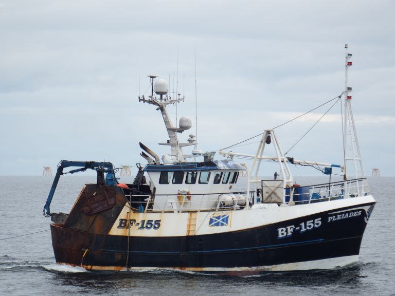 svpleiades bf155 (Fishing vessel) - IMO , MMSI 235069008, Call Sign 2BSR7 under the flag of United Kingdom (UK)