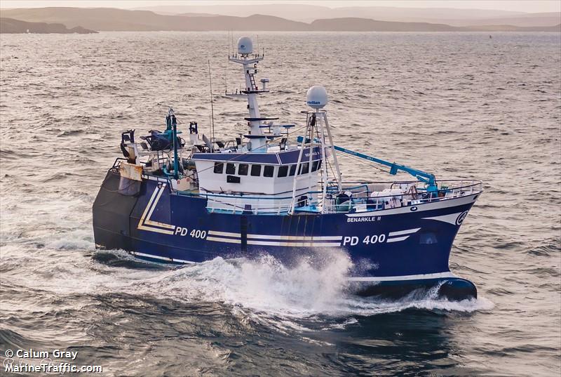 benarkle ii pd400 (Fishing vessel) - IMO , MMSI 235107957 under the flag of United Kingdom (UK)