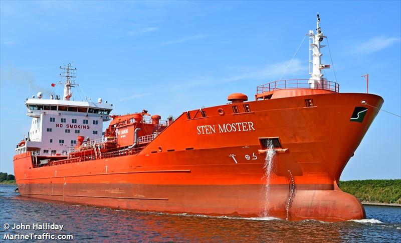 sten moster (Chemical/Oil Products Tanker) - IMO 9341184, MMSI 236313000, Call Sign ZDHG3 under the flag of Gibraltar