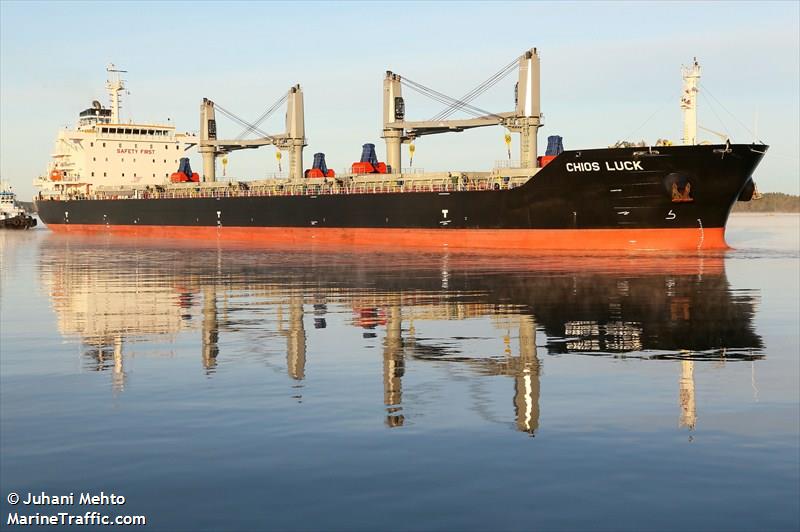 chios luck (Bulk Carrier) - IMO 9643805, MMSI 241229000, Call Sign SVBQ6 under the flag of Greece