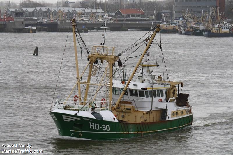 hd30 fortuna (Fishing Vessel) - IMO 9264295, MMSI 246784000, Call Sign PCJZ under the flag of Netherlands