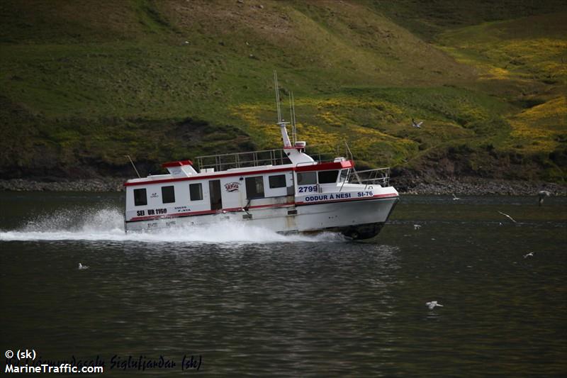 dadey (Fishing vessel) - IMO , MMSI 251436110, Call Sign 2799 under the flag of Iceland