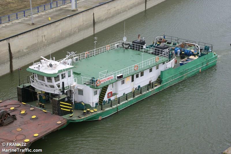 proconsul (Cargo ship) - IMO , MMSI 264162450, Call Sign YP2450 under the flag of Romania