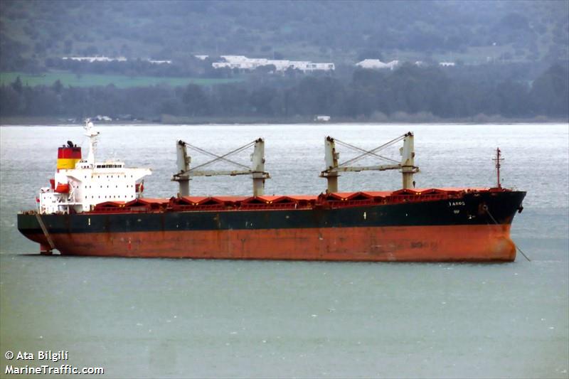 iasos (Bulk Carrier) - IMO 9233882, MMSI 271045342, Call Sign TCA4683 under the flag of Turkey