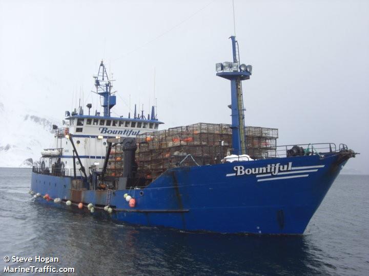 bountiful (Fish Factory Ship) - IMO 7814656, MMSI 303628000, Call Sign WSX6805 under the flag of Alaska