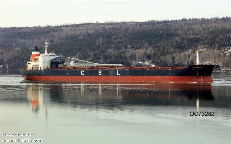 csl argosy (Self Discharging Bulk Carrier) - IMO 7915412, MMSI 308299000, Call Sign C6UZ9 under the flag of Bahamas