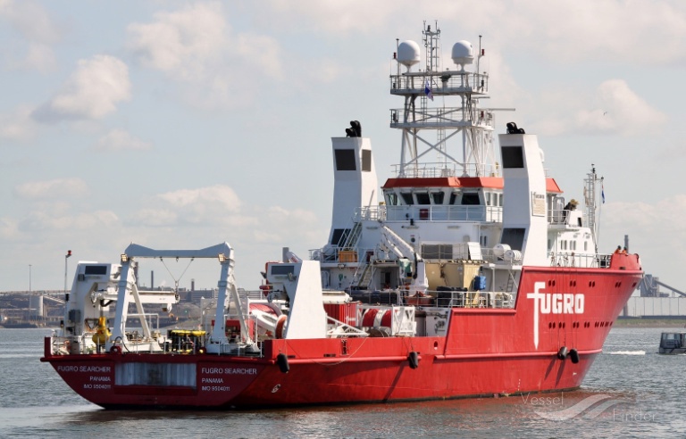 fugro searcher (Research Vessel) - IMO , MMSI 311000904, Call Sign C6EI5 under the flag of Bahamas