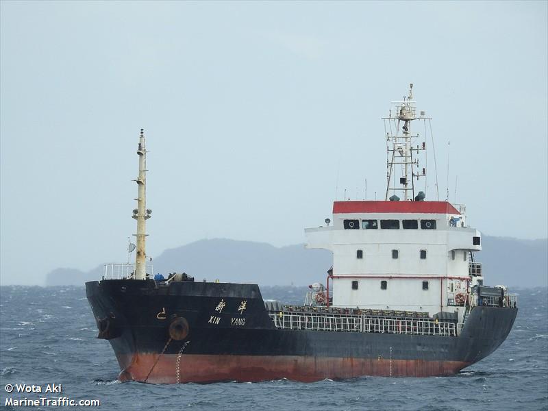 xin yang (Bulk Carrier) - IMO 9333498, MMSI 312225000, Call Sign V3EO under the flag of Belize