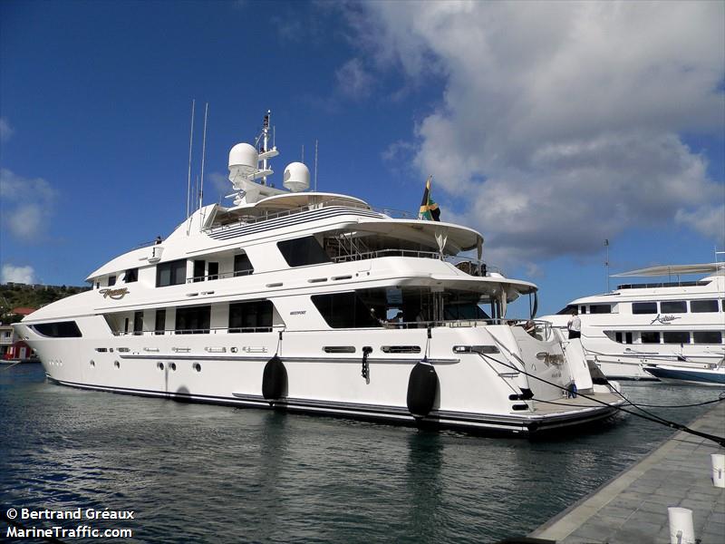 gigi (Yacht) - IMO 9557513, MMSI 339396000, Call Sign 6YSA8 under the flag of Jamaica