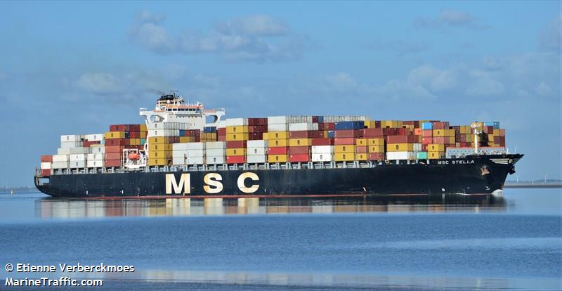 msc stella (Container Ship) - IMO 9279989, MMSI 352983000, Call Sign H8PA under the flag of Panama