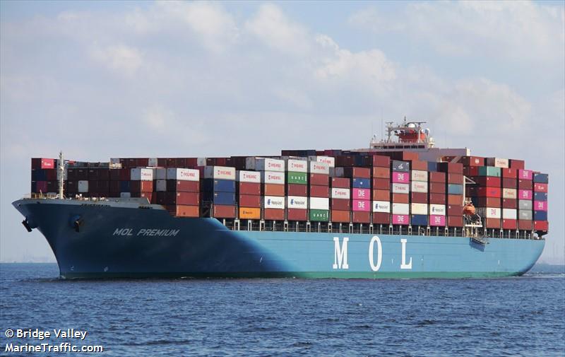 mol premium (Container Ship) - IMO 9444261, MMSI 356565000, Call Sign 3EOJ7 under the flag of Panama