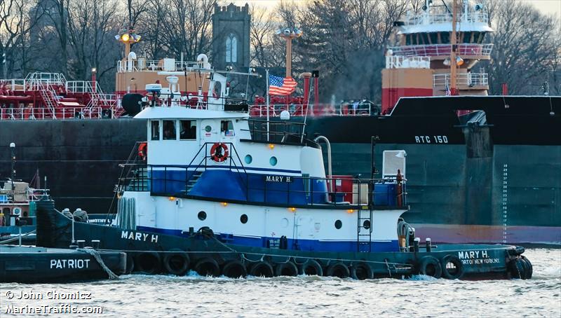 mary h (Towing vessel) - IMO , MMSI 366962130, Call Sign WDI7122 under the flag of United States (USA)
