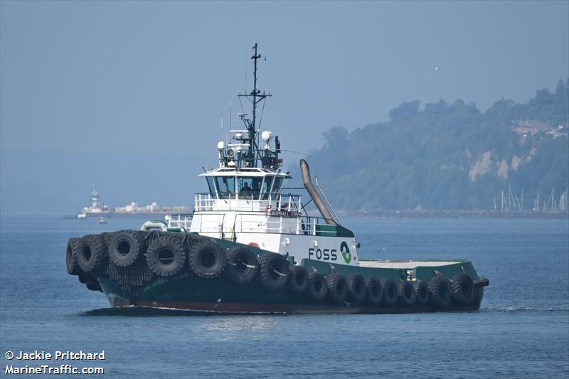 marshall foss (Tug) - IMO 8971877, MMSI 366982320, Call Sign WDB9762 under the flag of United States (USA)