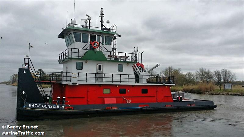 katie gonsoulin (Tug) - IMO , MMSI 367145440, Call Sign WDD4496 under the flag of United States (USA)