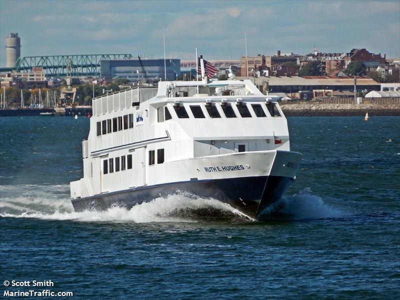 ruth e hughes (Passenger ship) - IMO , MMSI 367387420, Call Sign WCY8367 under the flag of United States (USA)