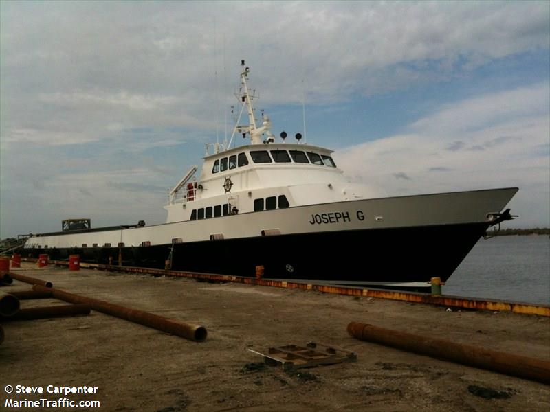 joseph g (Offshore Tug/Supply Ship) - IMO 9646857, MMSI 367507240, Call Sign WDF9637 under the flag of United States (USA)