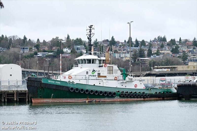 nicole foss (Tug) - IMO 9748588, MMSI 367774490, Call Sign WDJ4108 under the flag of United States (USA)