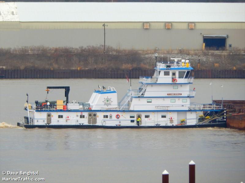 louis deville (Towing vessel) - IMO , MMSI 368121940, Call Sign WDK1234 under the flag of United States (USA)