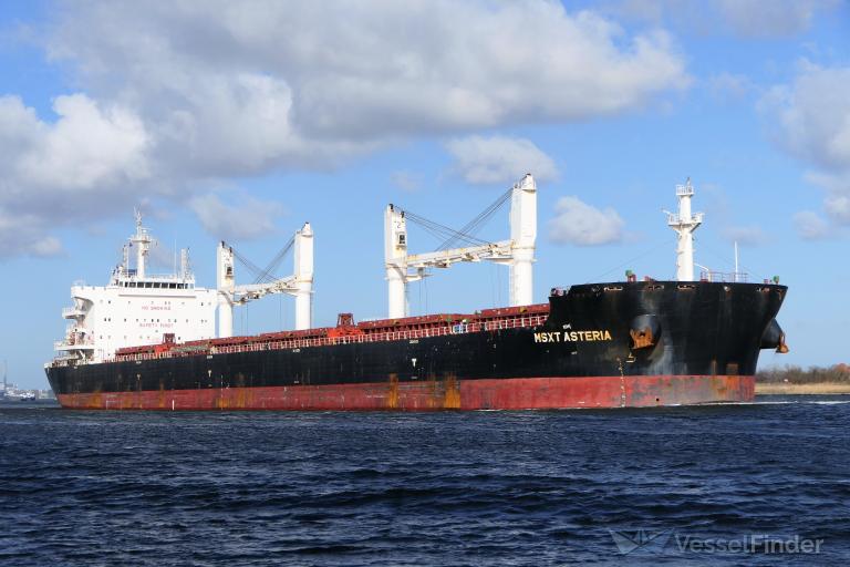 msxt asteria (Bulk Carrier) - IMO 9723203, MMSI 371478000, Call Sign 3EGO7 under the flag of Panama