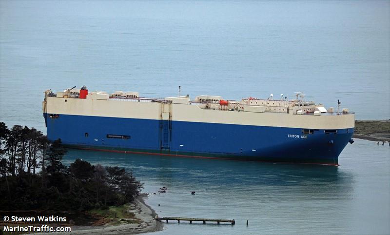 triton ace (Vehicles Carrier) - IMO 9519121, MMSI 371862000 under the flag of Panama