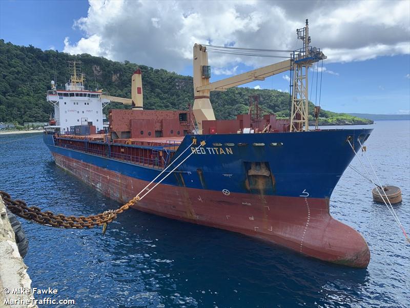 red titan (General Cargo Ship) - IMO 9210268, MMSI 372903000, Call Sign 3FLO8 under the flag of Panama
