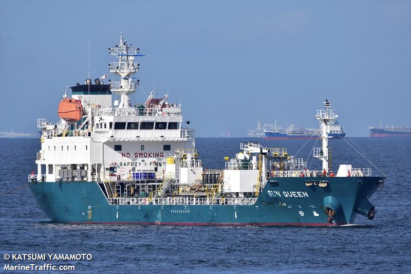 sun queen (Chemical/Oil Products Tanker) - IMO 9826392, MMSI 374112000, Call Sign H9HG under the flag of Panama