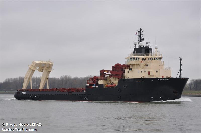 sparfell (Offshore Tug/Supply Ship) - IMO 9151589, MMSI 374692000, Call Sign 3FQO under the flag of Panama