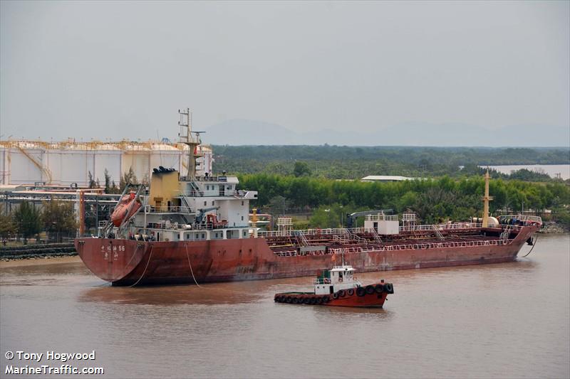 nan lian 006 (Chemical/Oil Products Tanker) - IMO 9582063, MMSI 413367780, Call Sign BHSV3 under the flag of China