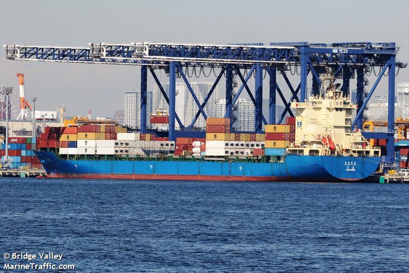 zhuchengxinzhou (Container Ship) - IMO 9252993, MMSI 413556780, Call Sign BTSJ under the flag of China