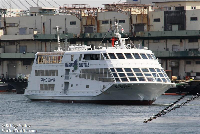 marine-shuttle (Passenger ship) - IMO , MMSI 431000517, Call Sign JG4603 under the flag of Japan