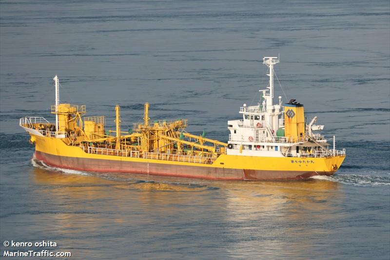 yutaka maru no.7 (Cement Carrier) - IMO 9115327, MMSI 431500304, Call Sign JL6349 under the flag of Japan