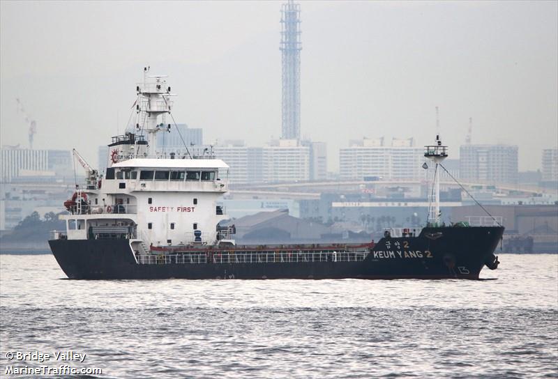 keum yang 2 (General Cargo Ship) - IMO 9793313, MMSI 440711000, Call Sign D8GZ under the flag of Korea