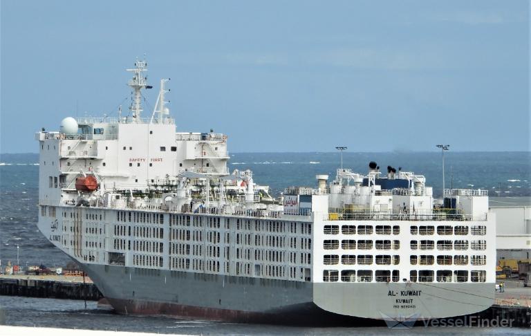 al kuwait (Livestock Carrier) - IMO 9590931, MMSI 447302000, Call Sign 9KKX under the flag of Kuwait