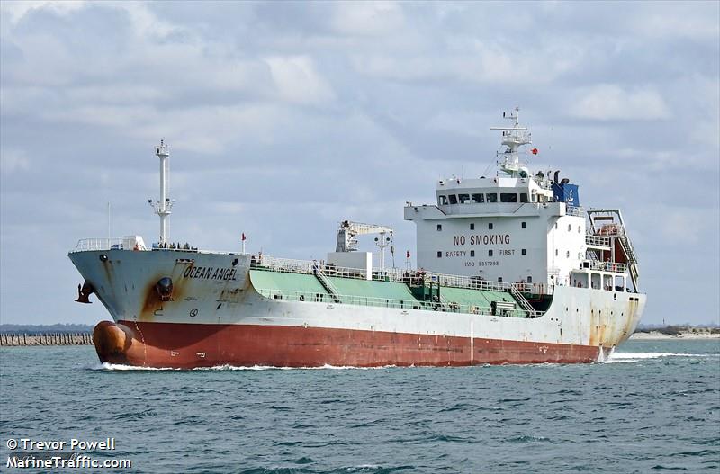 ocean angel (Bitumen Tanker) - IMO 9817298, MMSI 477139300, Call Sign VRQY8 under the flag of Hong Kong